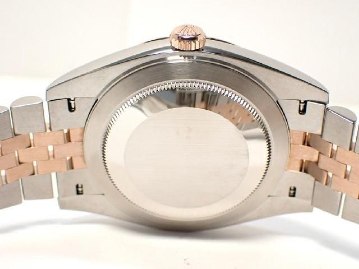 ROLEX Datejust 41 SS x Everose Gold combinatie Zonnestofwijzerplaat 126331 Heren 192921054 hannari-shop