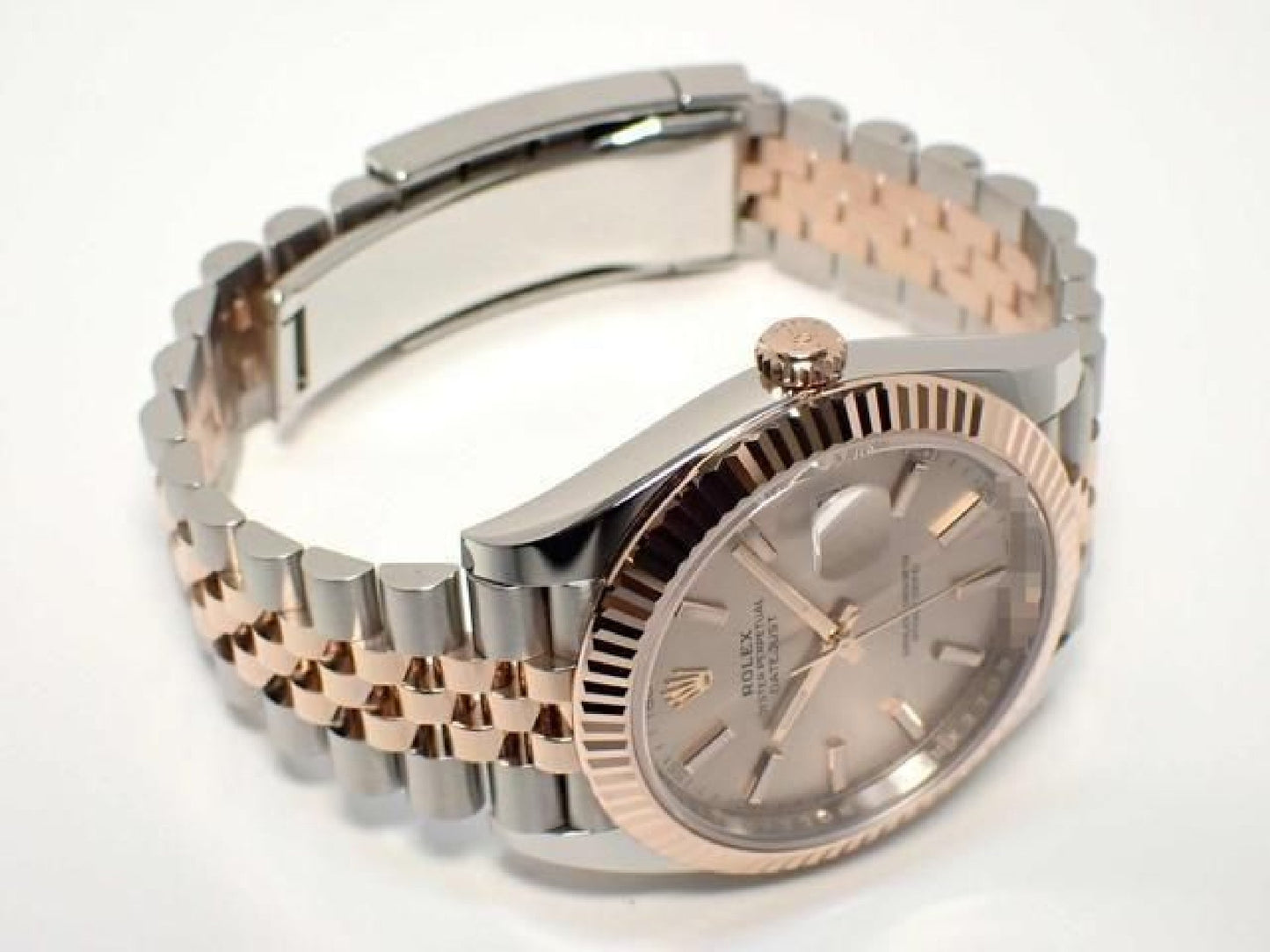 ROLEX Datejust 41 SS x Everose Gold combinatie Zonnestofwijzerplaat 126331 Heren 192921054 hannari-shop