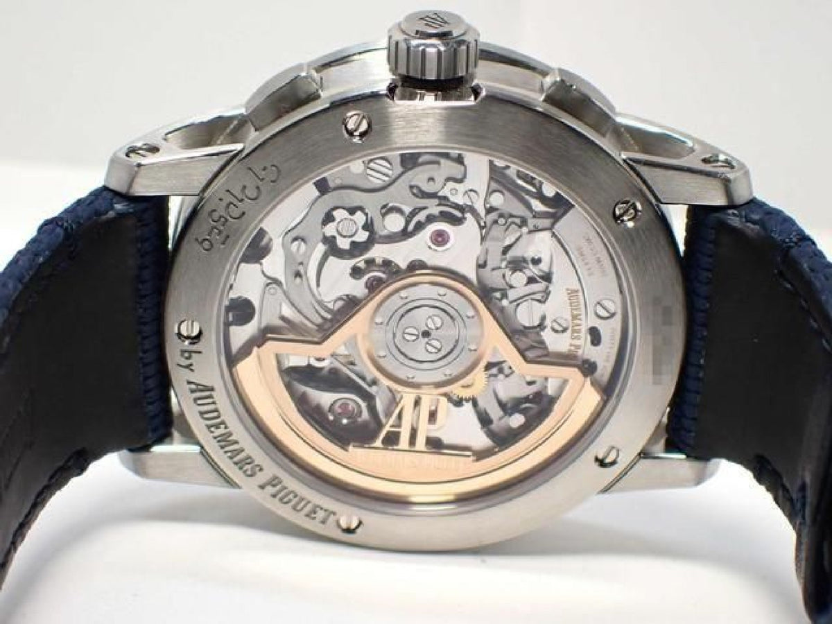 AUDEMARS PIGUET CODE 11.59 by  Chronograph blue 26393ST '23 Mens 192951696 hannari-shop
