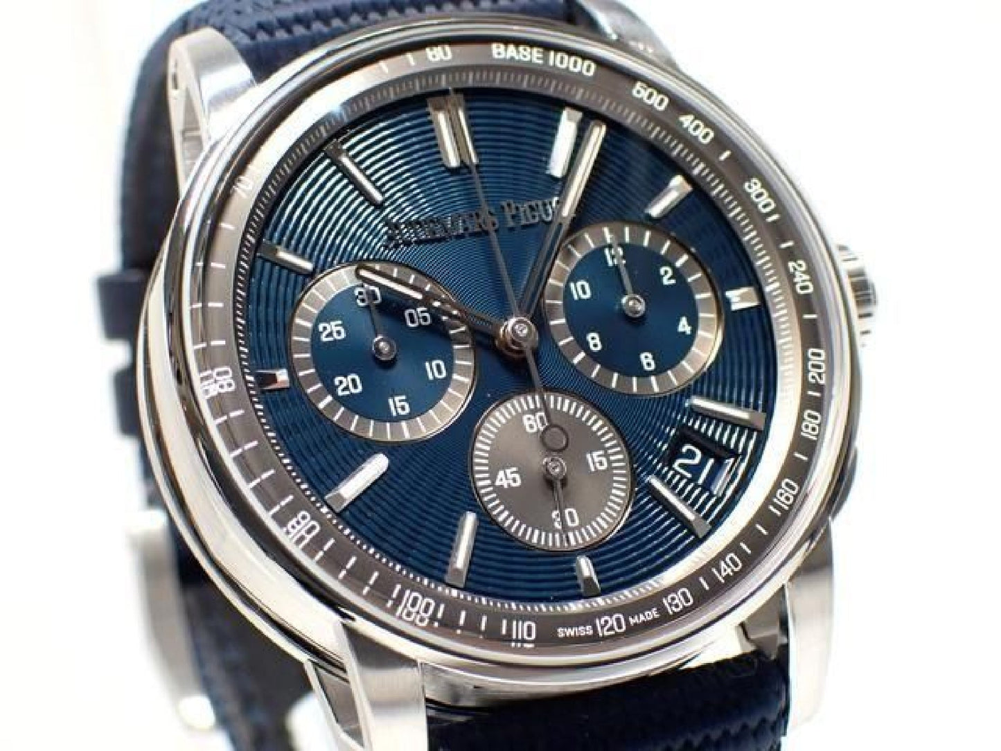 AUDEMARS PIGUET CODE 11.59 by  Chronograph blue 26393ST '23 Mens 192951696 hannari-shop