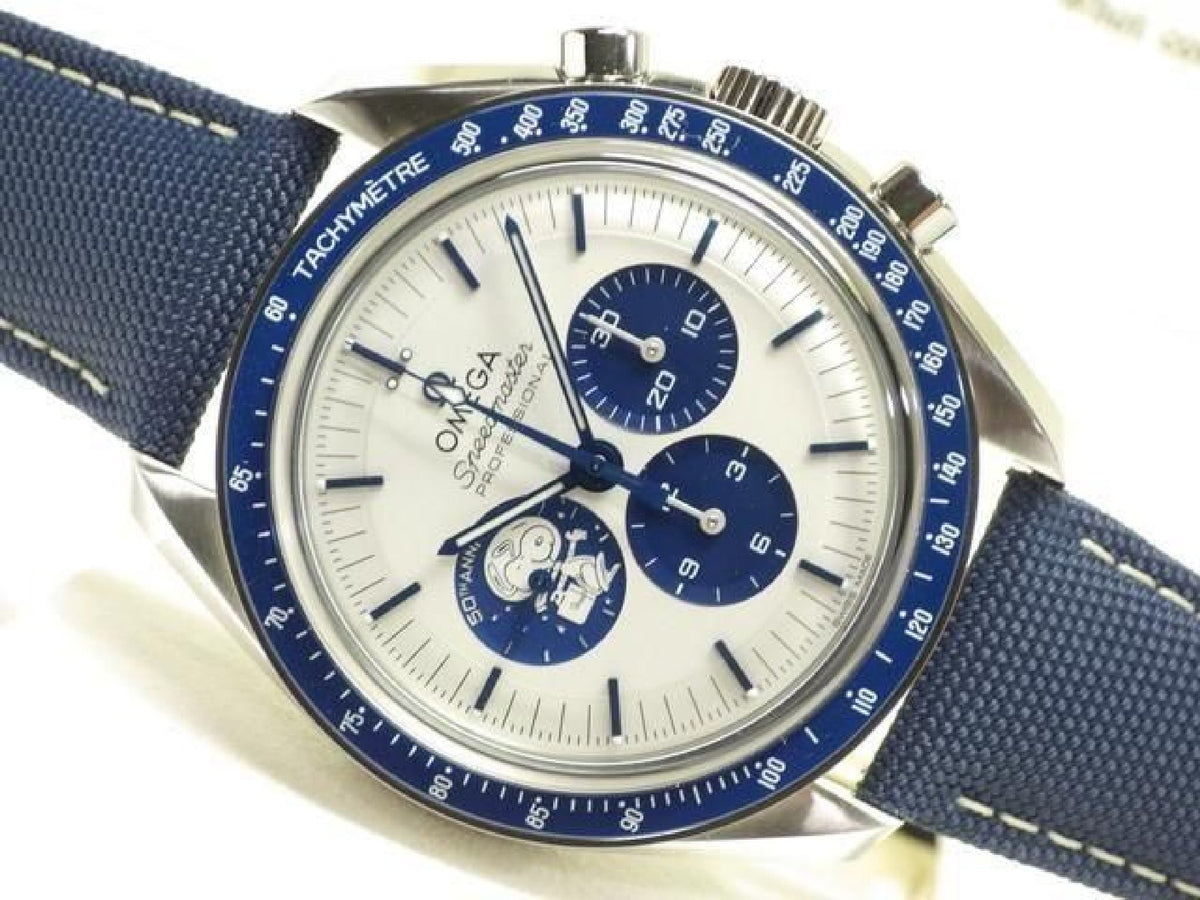 OMEGA Speedmaster zilveren Snoopy Award 50 Anniversary model 310.32.42.50.02.001 '26 aangekocht ongebruikt heren 192952015 hannari-shop