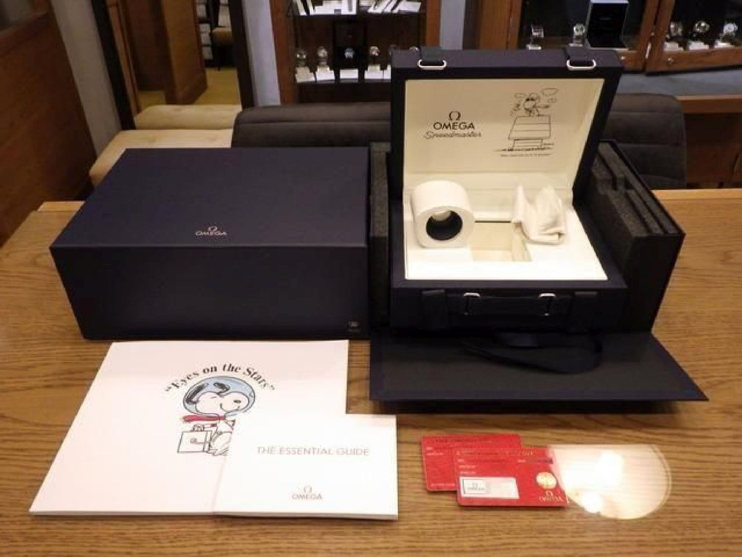 OMEGA Speedmaster zilveren Snoopy Award 50 Anniversary model 310.32.42.50.02.001 '26 aangekocht ongebruikt heren 192952015 hannari-shop