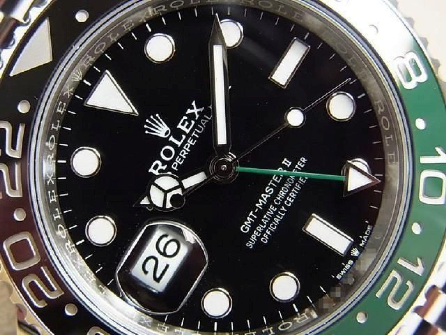 ROLEX GMT MasterII left handed Jubilee Ref.126720VTNR Mens 192968787 hannari-shop