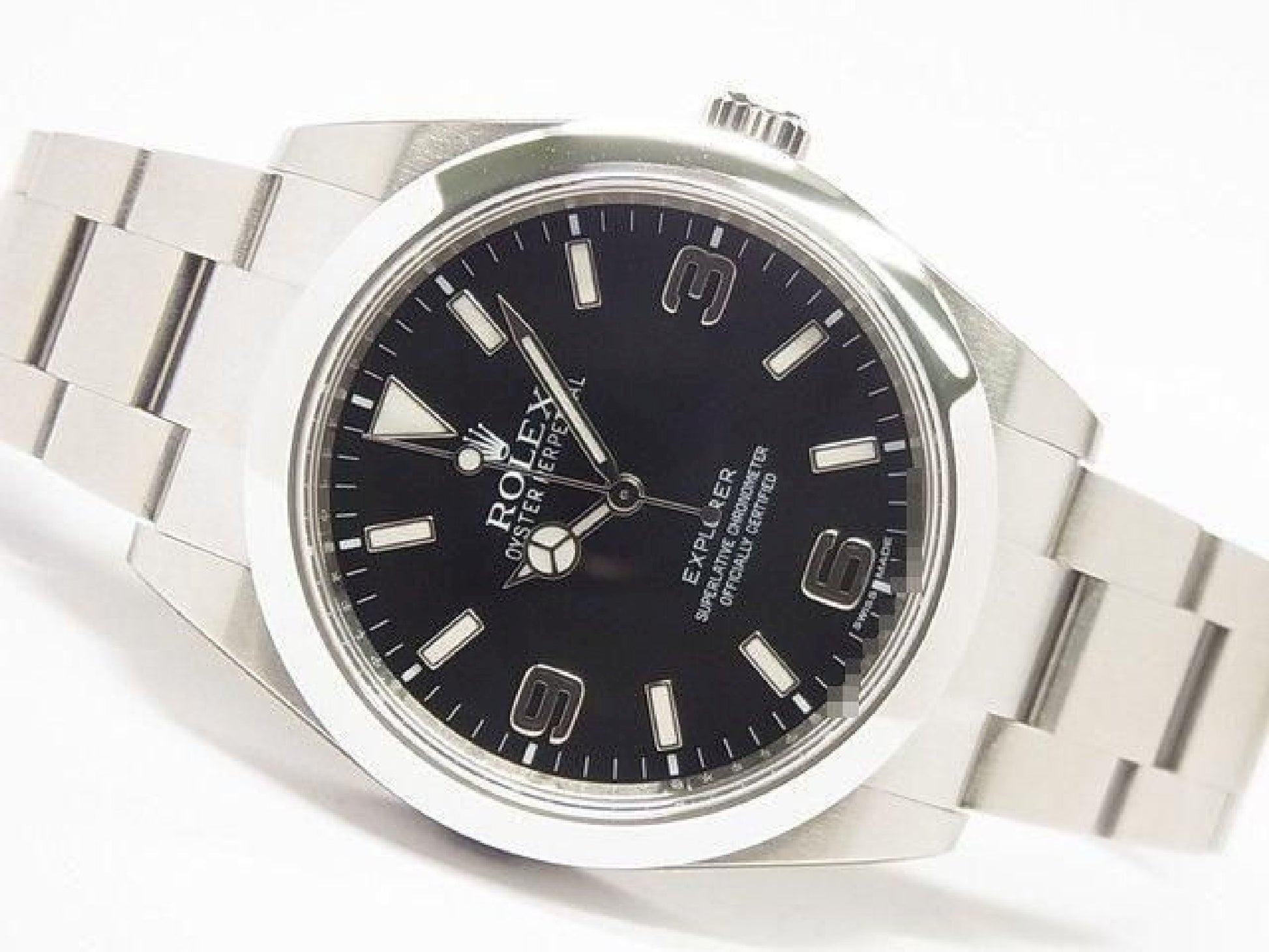 ROLEX EXPLORER I 214270 early model Dial protective seal unused Mens 192969864 hannari-shop