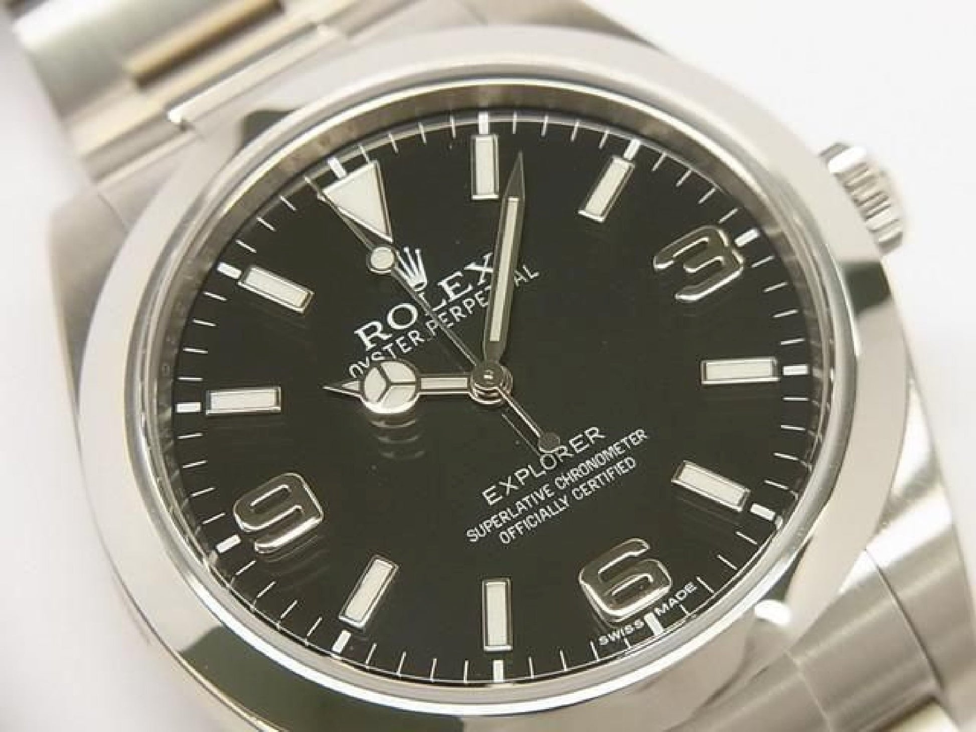 ROLEX EXPLORER I 214270 early model Dial protective seal unused Mens 192969864 hannari-shop