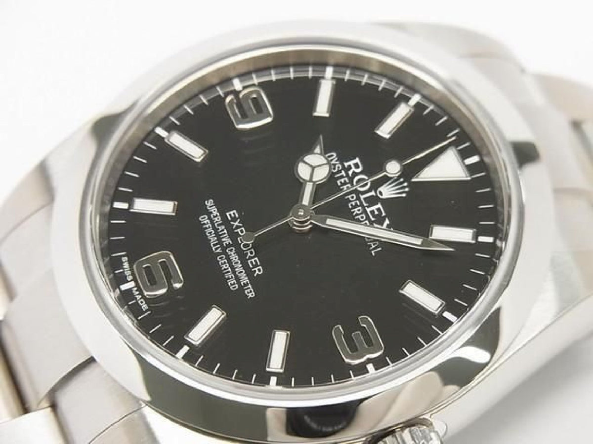 ROLEX EXPLORER I 214270 early model Dial protective seal unused Mens 192969864 hannari-shop