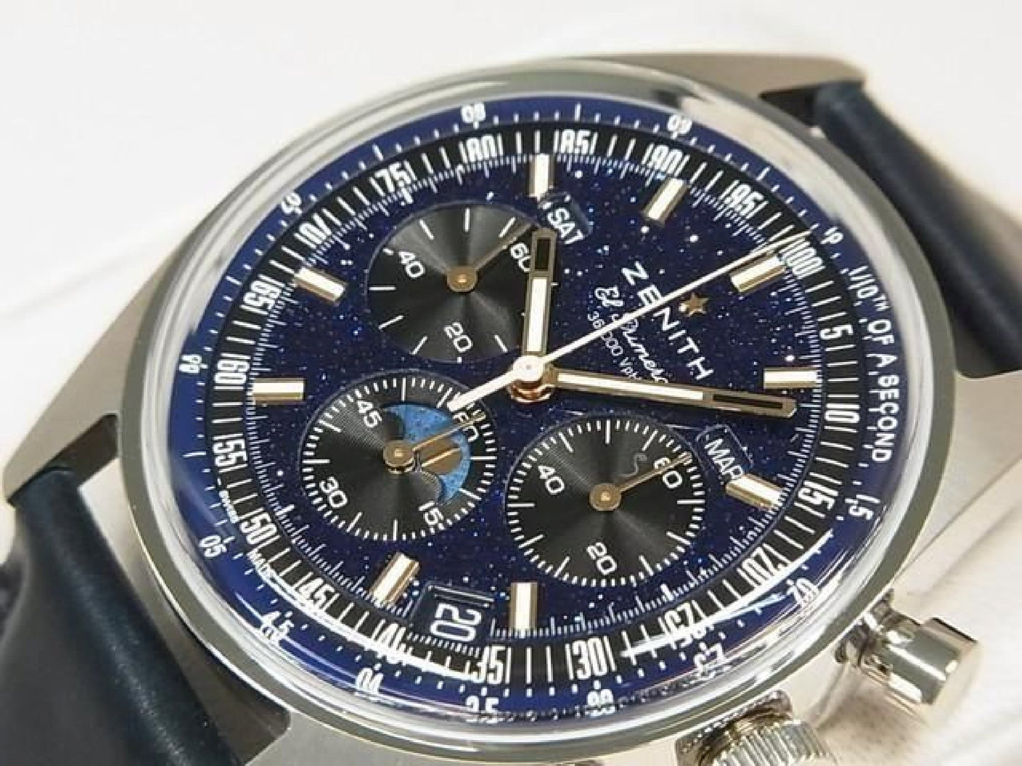ZENITH Chrono Master Original triple calendar aventurine 03.3402.3610/53.C917  Lot Limited16 0 Lots Mens 192978469 hannari-shop