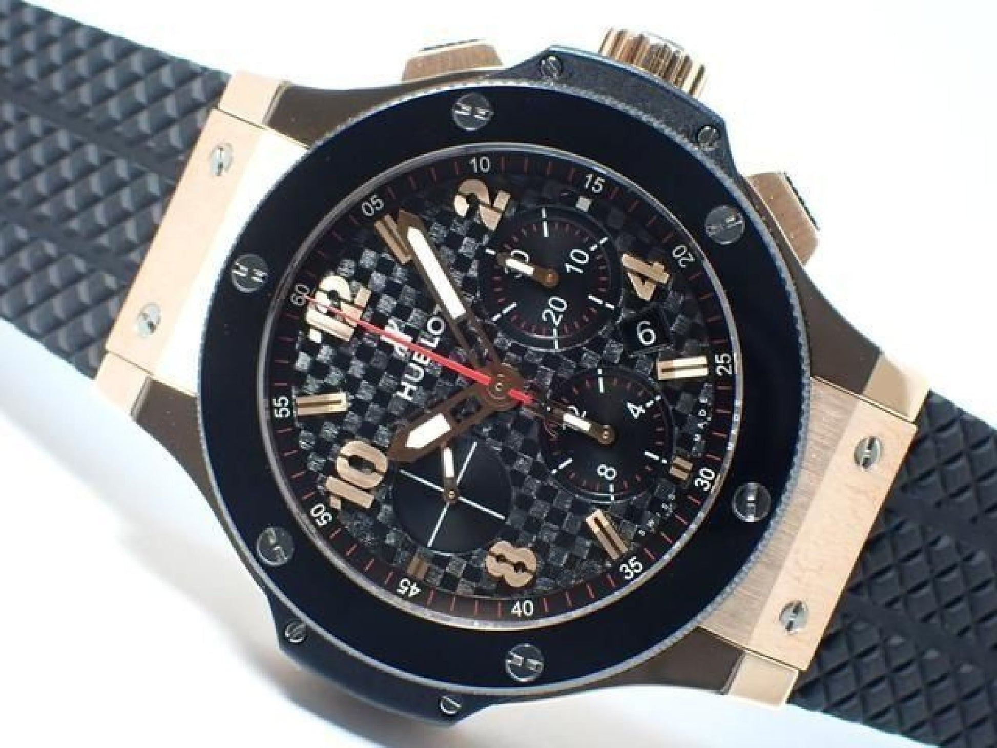 HUBLOT Big bang goud keramiek 18K rood goud 301.PB.131.RX Authentieke goederen '22 heren 192980209 hannari-shop