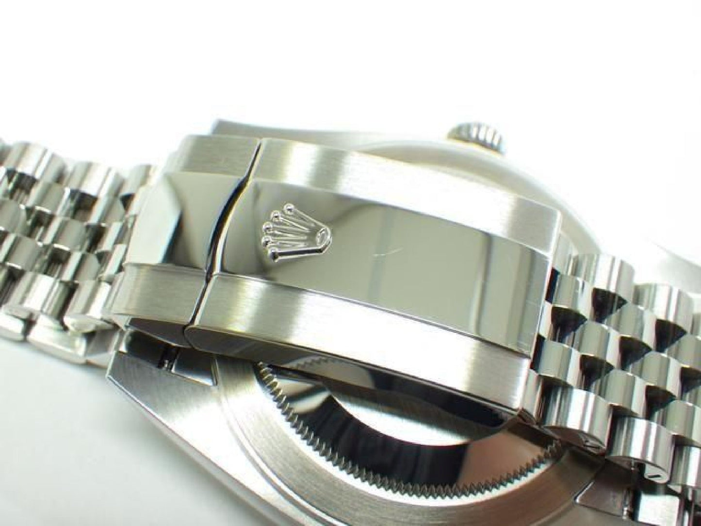 ROLEX Datejust 41 mintgroene Jubilee-armband Ref.126334 Heren 192987931 hannari-shop
