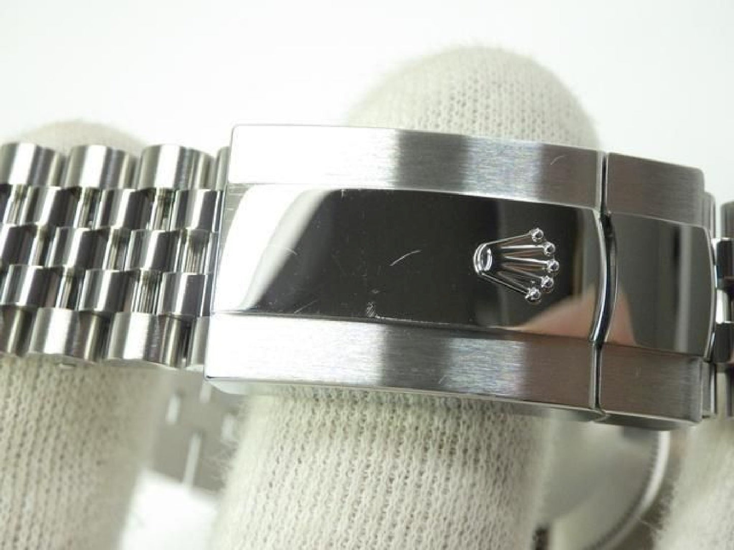 ROLEX Datejust 41 mintgroene Jubilee-armband Ref.126334 Heren 192987931 hannari-shop