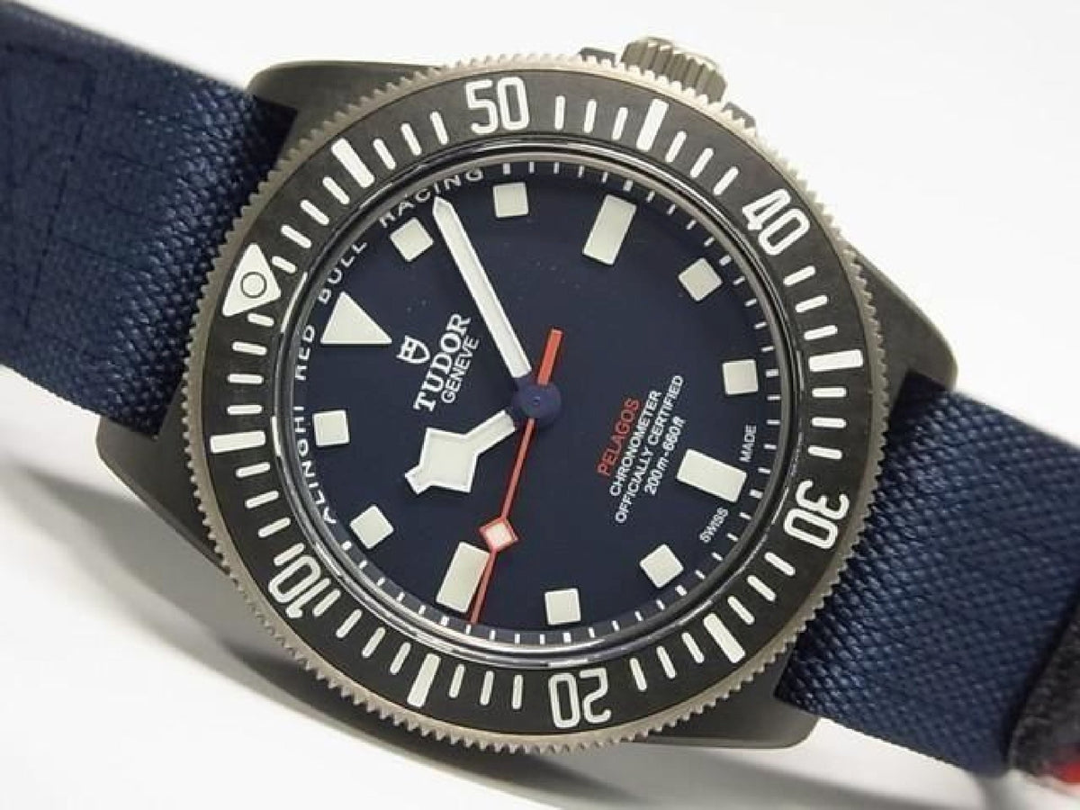TUDOR Pelagos FXD Alinghi Red Bull Racing 25707KN '24 purchased Mens 193109304 hannari-shop