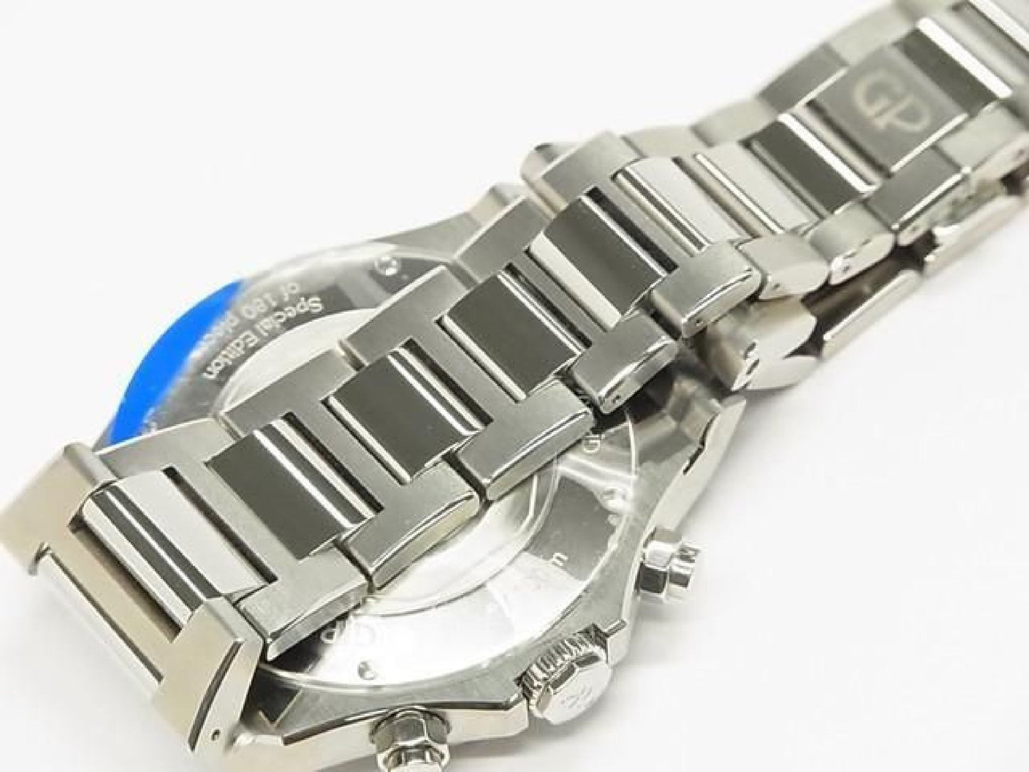 GIRARD PERREGAUX Laureato Chronograph 42 MM Ice blue world180 Lot Limited Mens 193178415 hannari-shop