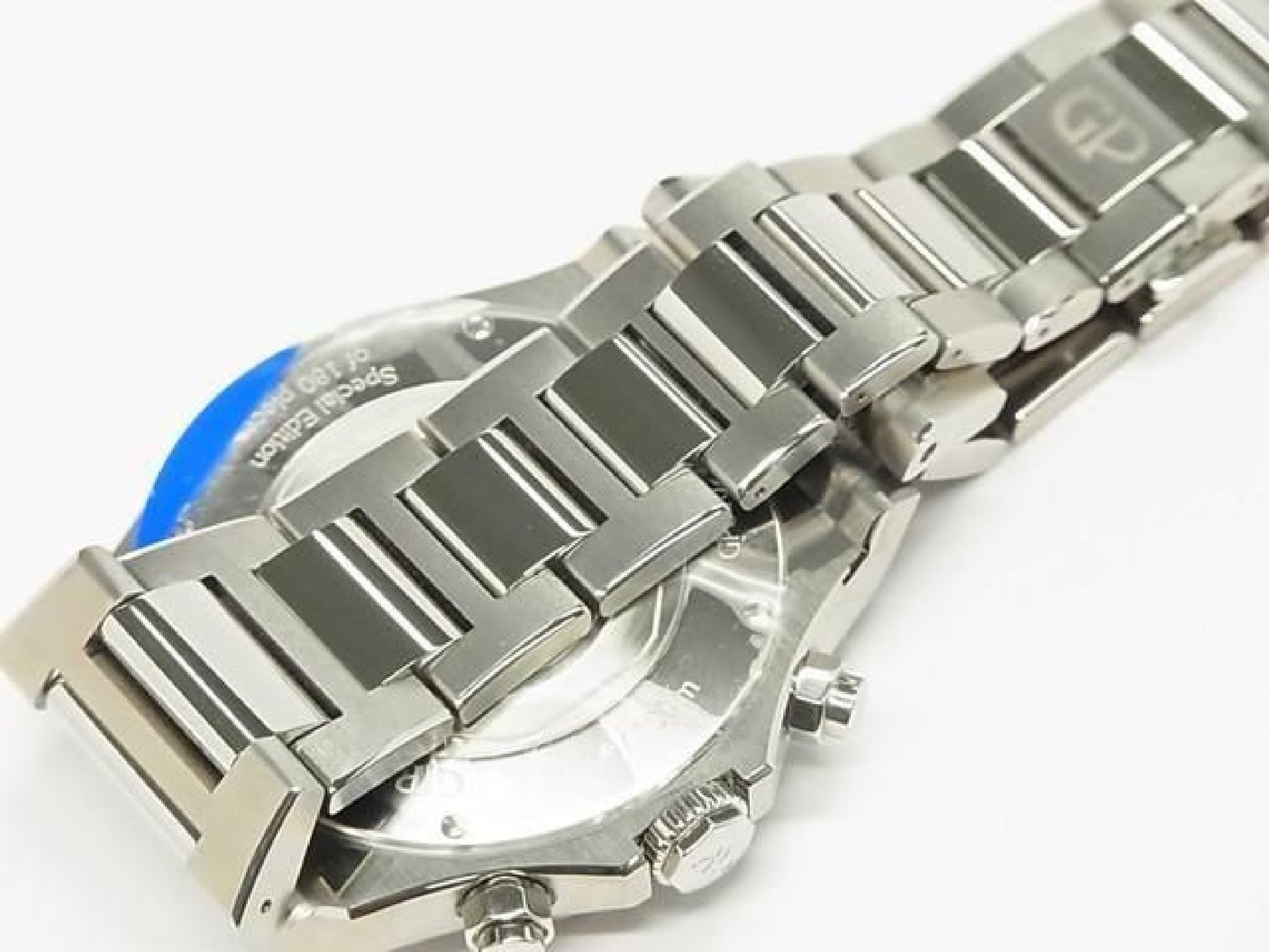 GIRARD PERREGAUX Laureato Chronograph 42 MM Ice blue world180 Lot Limited Mens 193178415 hannari-shop