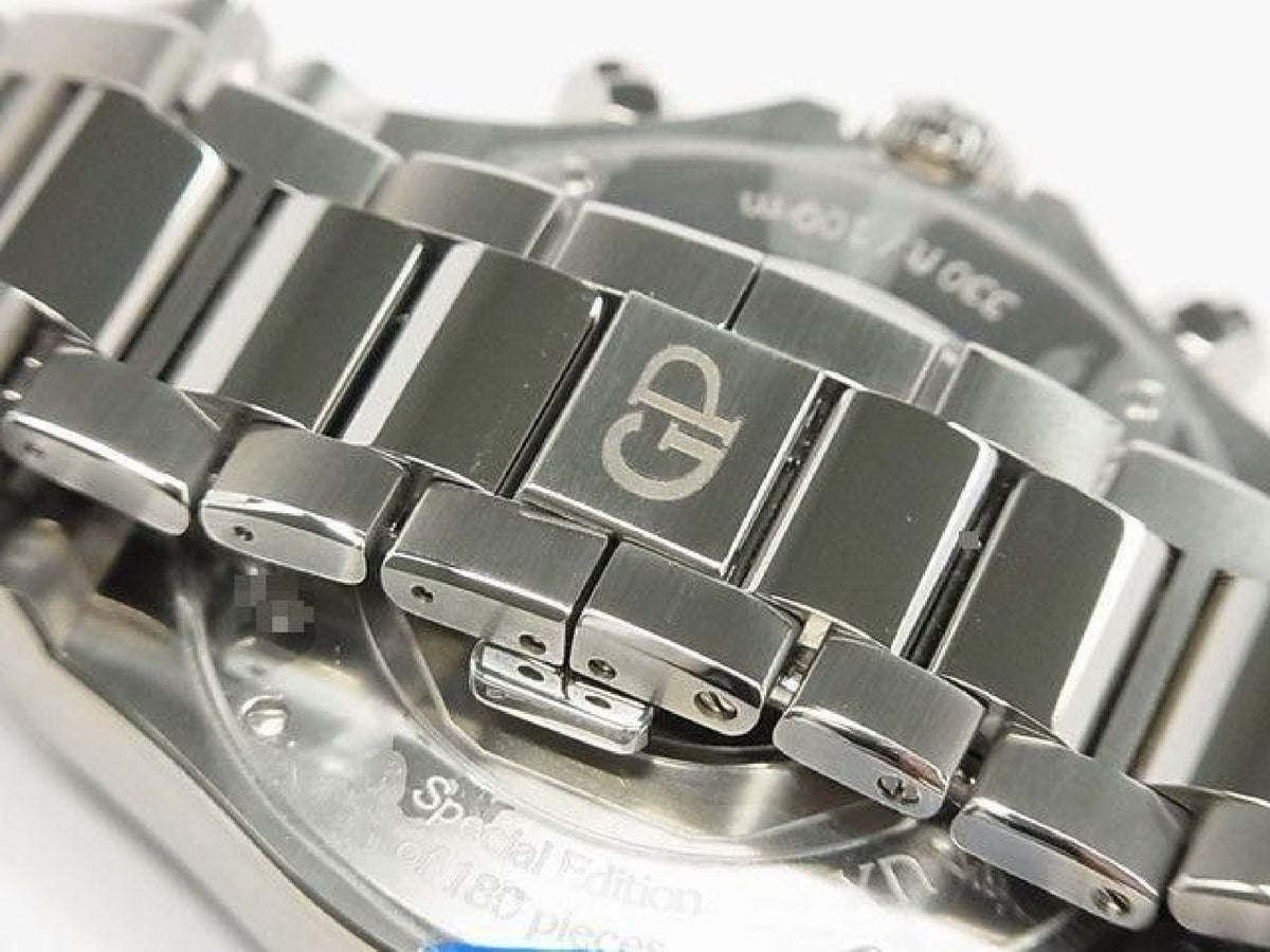 GIRARD PERREGAUX Laureato Chronograph 42 MM Ice blue world180 Lot Limited Mens 193178415 hannari-shop