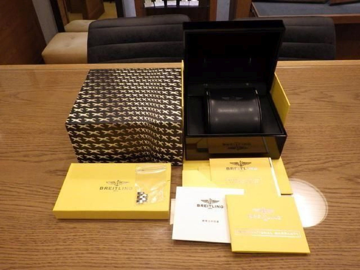 BREITLING Chrono Mat44 blauw A011C89PA Japan Authentiek Heren 193183946 hannari-shop