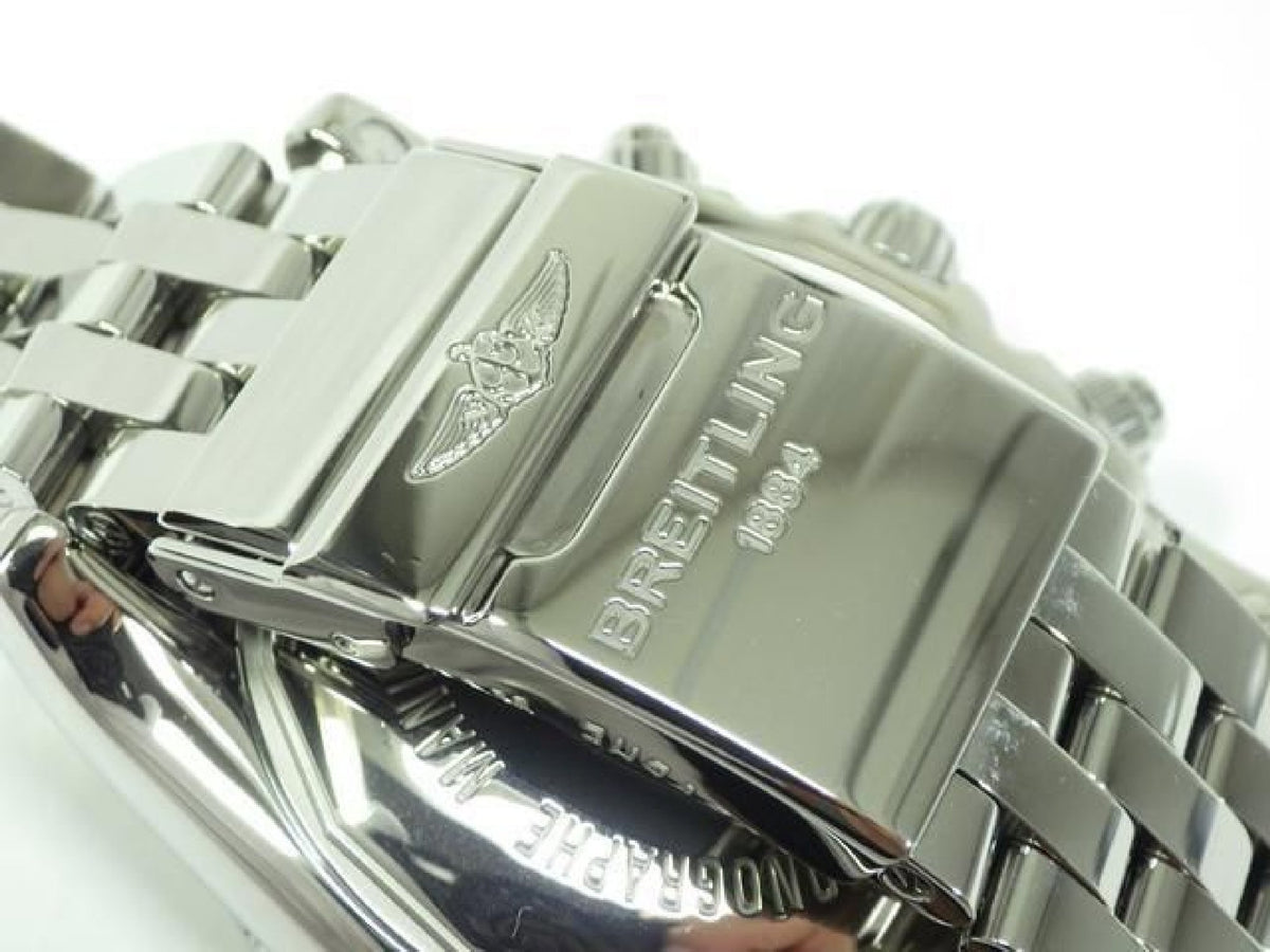 BREITLING Chrono Mat44 blauw A011C89PA Japan Authentiek Heren 193183946 hannari-shop