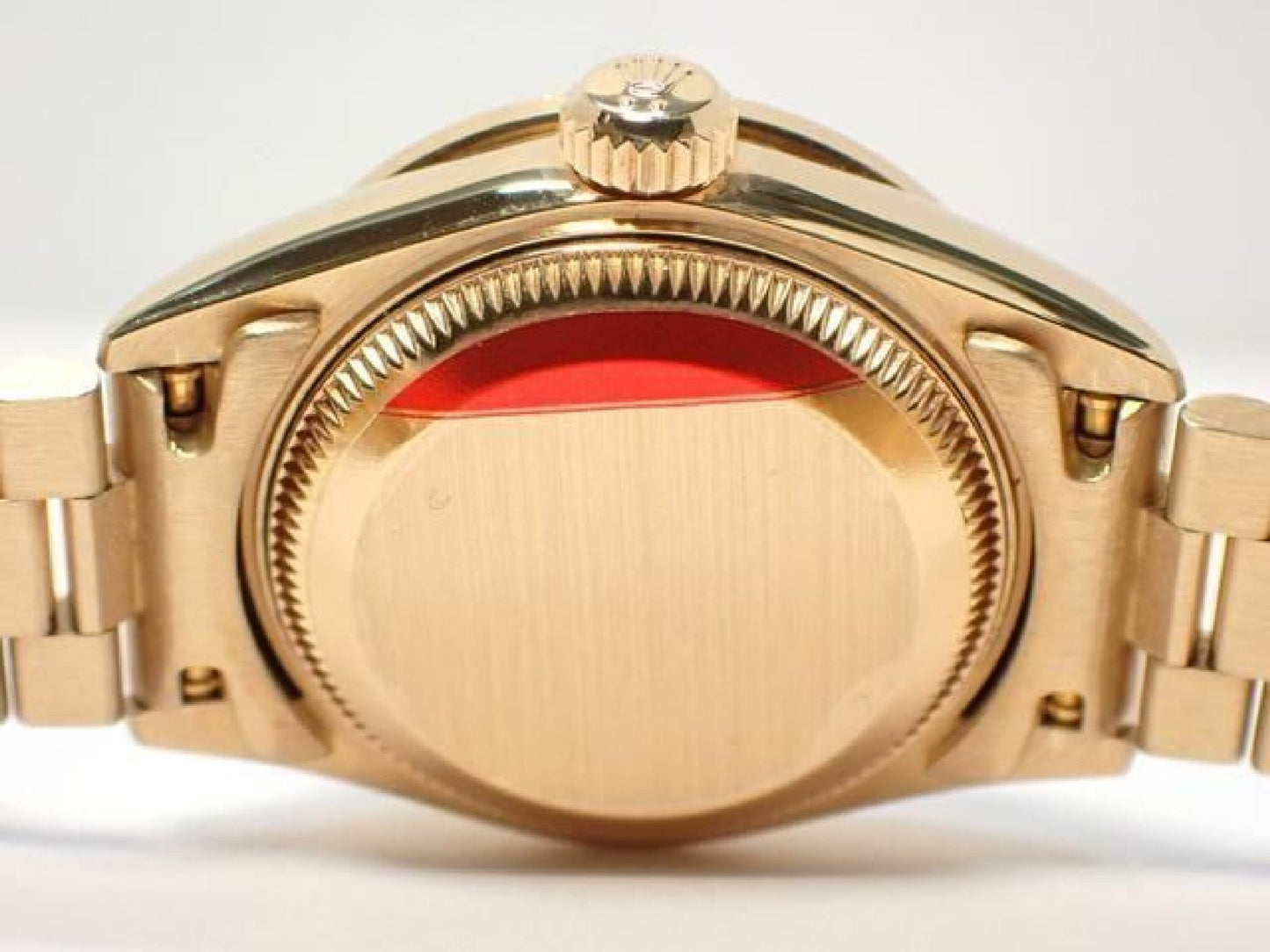 ROLEX Datejust champagne 10P diamond bezel diamond 18KYG President Bracelet A-serie heren 193199743 hannari-shop
