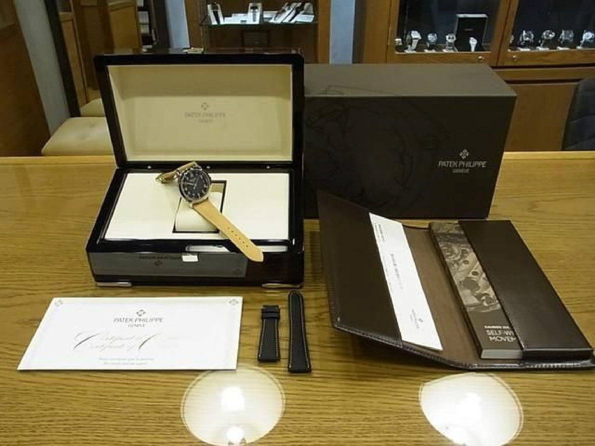PATEK PHILIPPE Calatoraba zwart Gradatie WG 5226G-001 Heren 193255844 hannari-shop