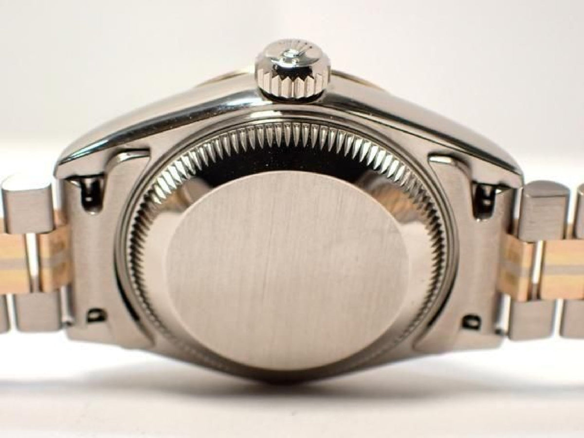 ROLEX Datejust Tridor 18KWG/ President-armband champagne wijzerplaat 10P diamant index '98 Heren 193284152 hannari-shop