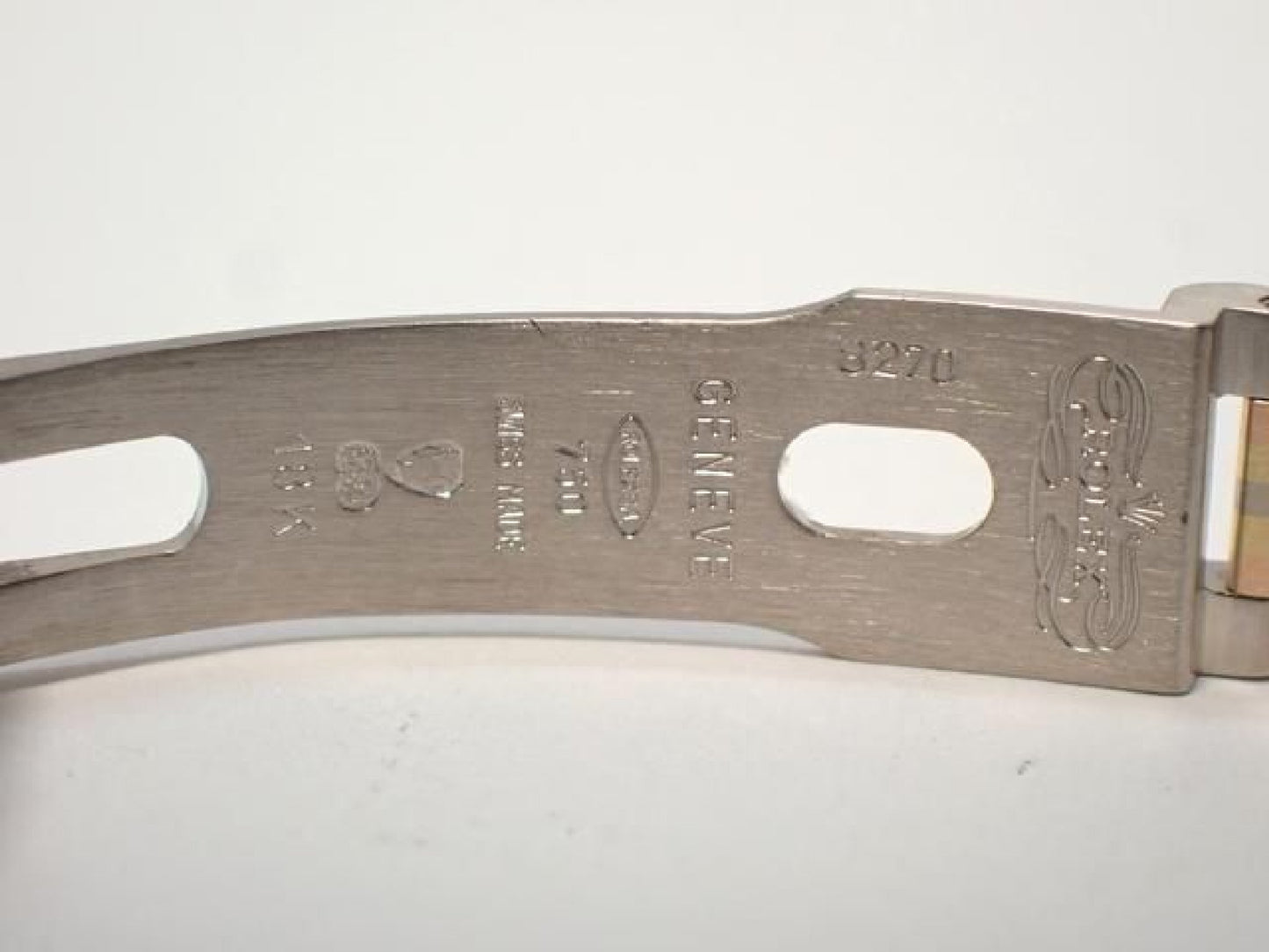 ROLEX Datejust Tridor 18KWG/ President-armband champagne wijzerplaat 10P diamant index '98 Heren 193284152 hannari-shop