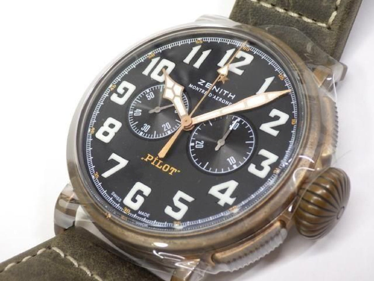 ZENITH Pilot's Type20 Chronograph EXTRA SPECIAL 29.2430.4069/21.C800 Mens 193285543 hannari-shop