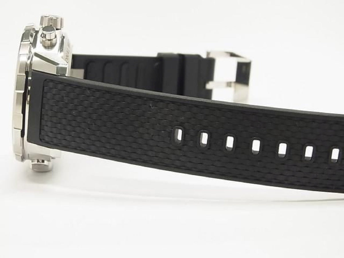 IWC Aquatimer Chronograph zwarte IW376803 authentieke armband heren 193350077 hannari-shop