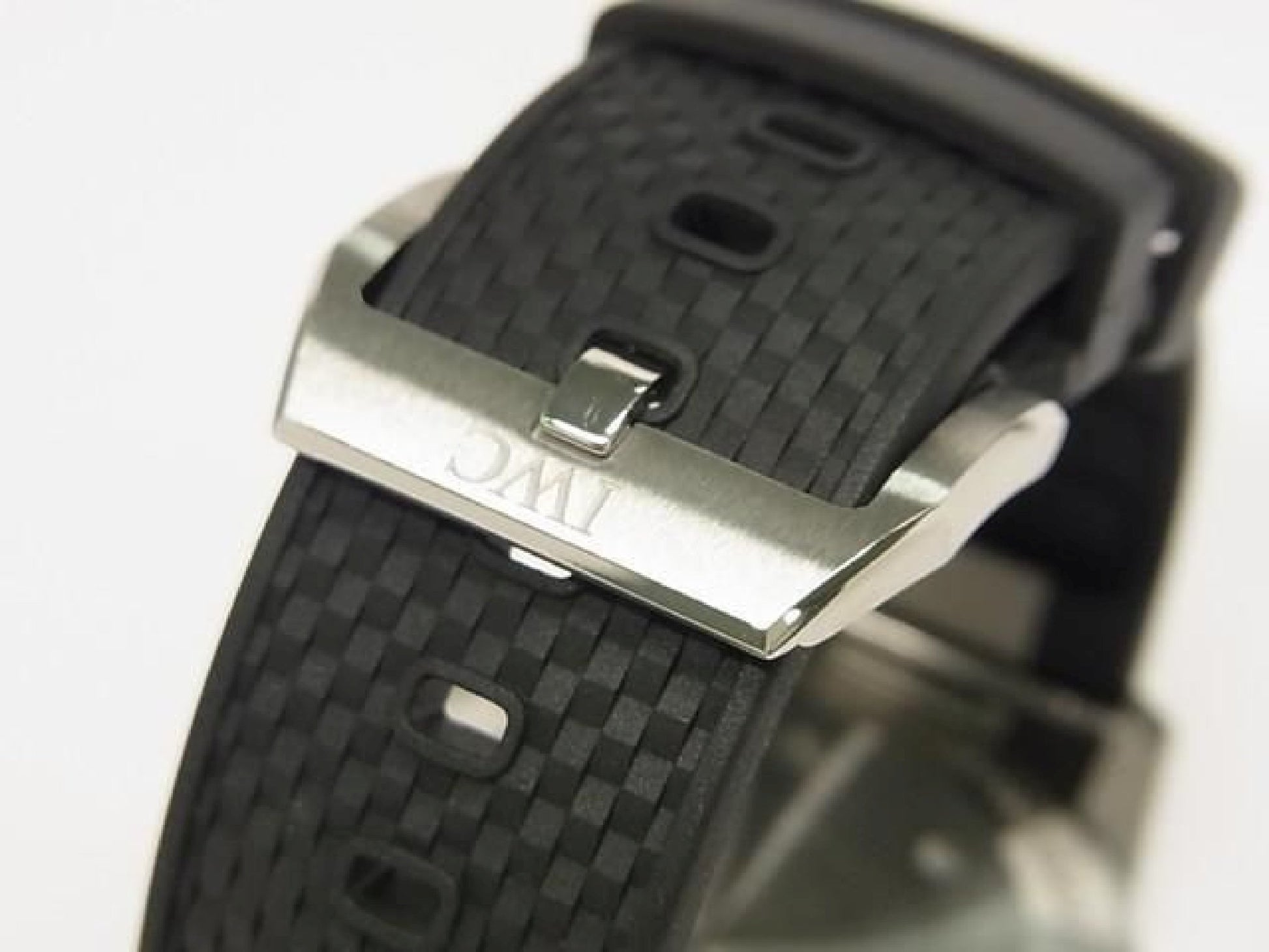 IWC Aquatimer Chronograph zwarte IW376803 authentieke armband heren 193350077 hannari-shop