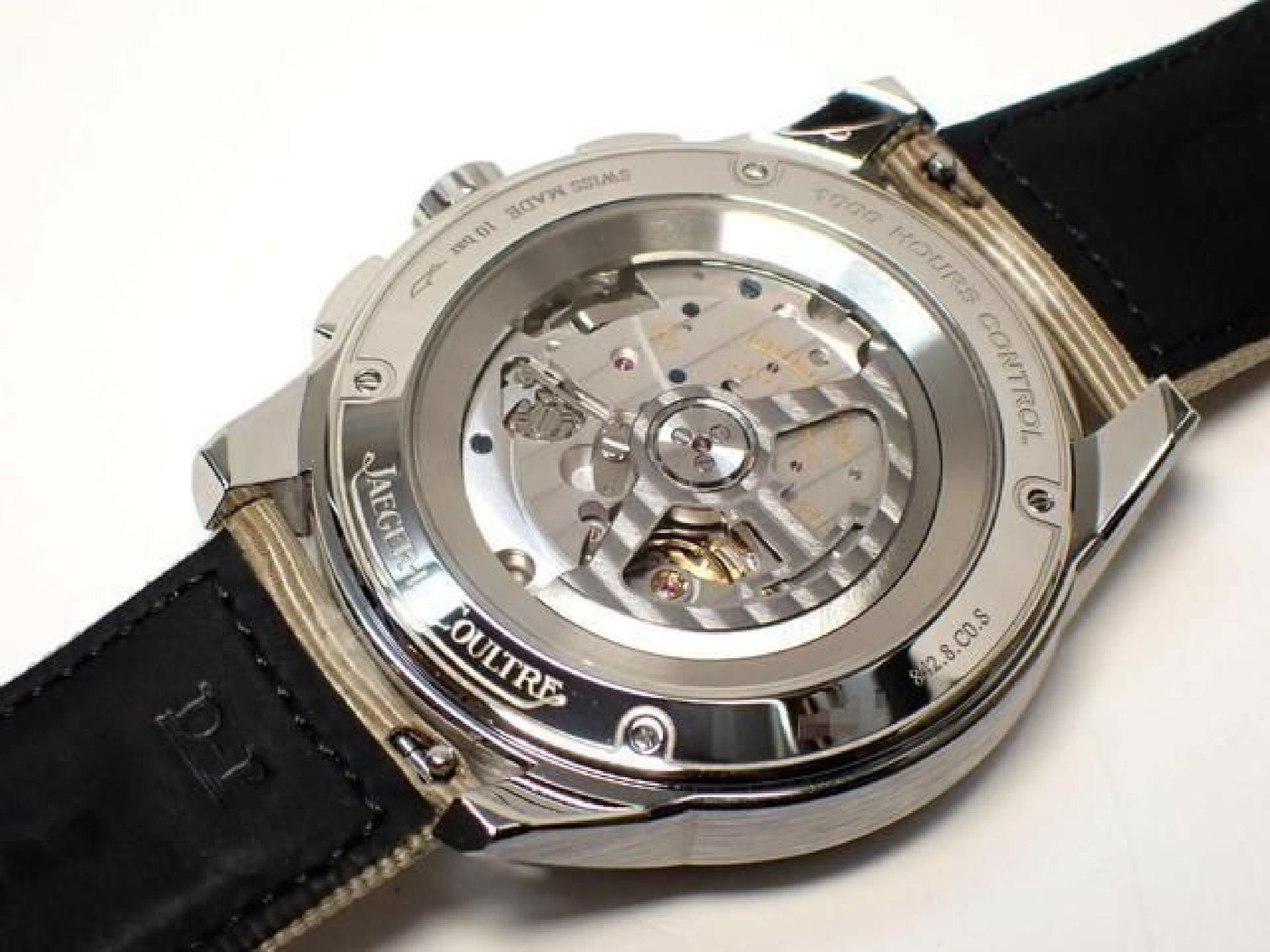 JAEGER LECOULTRE Polaris Chronograph gray Genuine goods SS Bracelet '23 Mens 193358909 hannari-shop