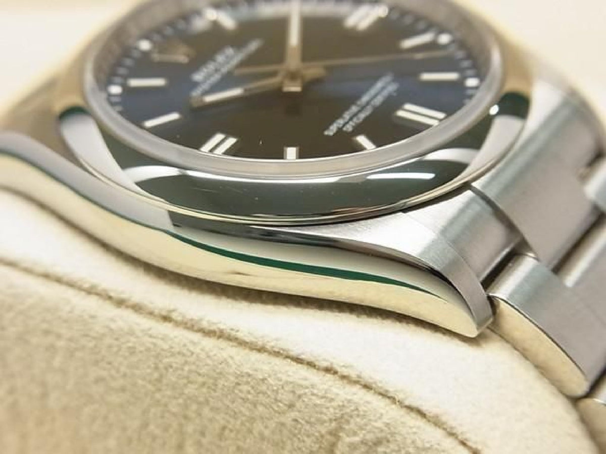 ROLEX Oyster PERPETUAL 36 blue Dial 126000 '24 purchased Mens 193372596 hannari-shop