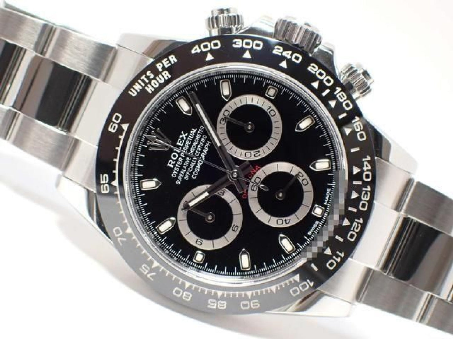 ROLEX Daytona black Dial 116500LN '19 Mens 193382937 hannari-shop