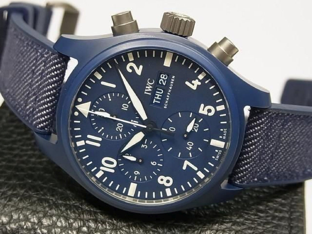 IWC Pilot's watch Chronograph 41 Top Gun Oceana IW389404 Mens 193525786 hannari-shop