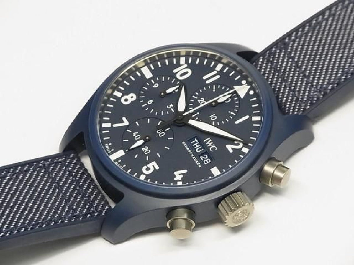 IWC Pilot's watch Chronograph 41 Top Gun Oceana IW389404 Mens 193525786 hannari-shop