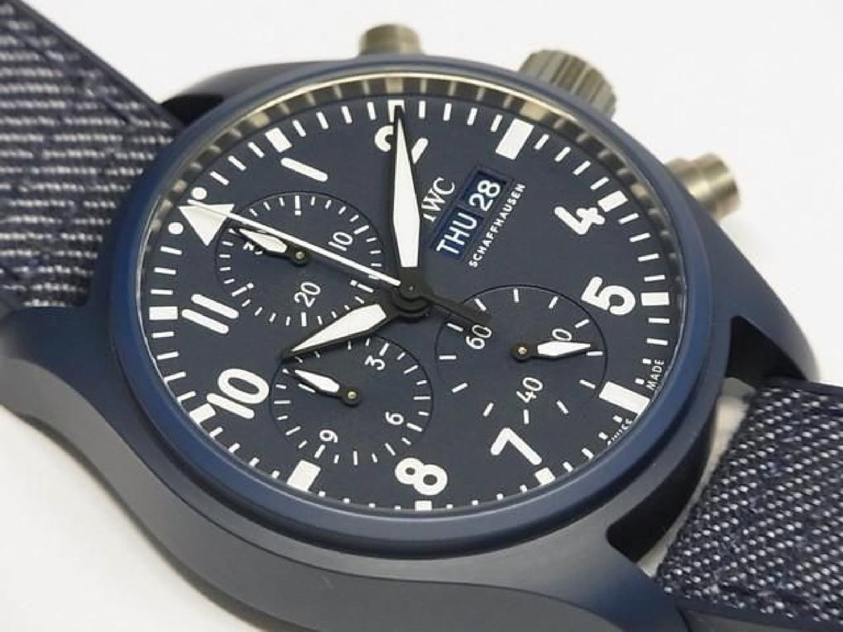 IWC Pilot's watch Chronograph 41 Top Gun Oceana IW389404 Mens 193525786 hannari-shop