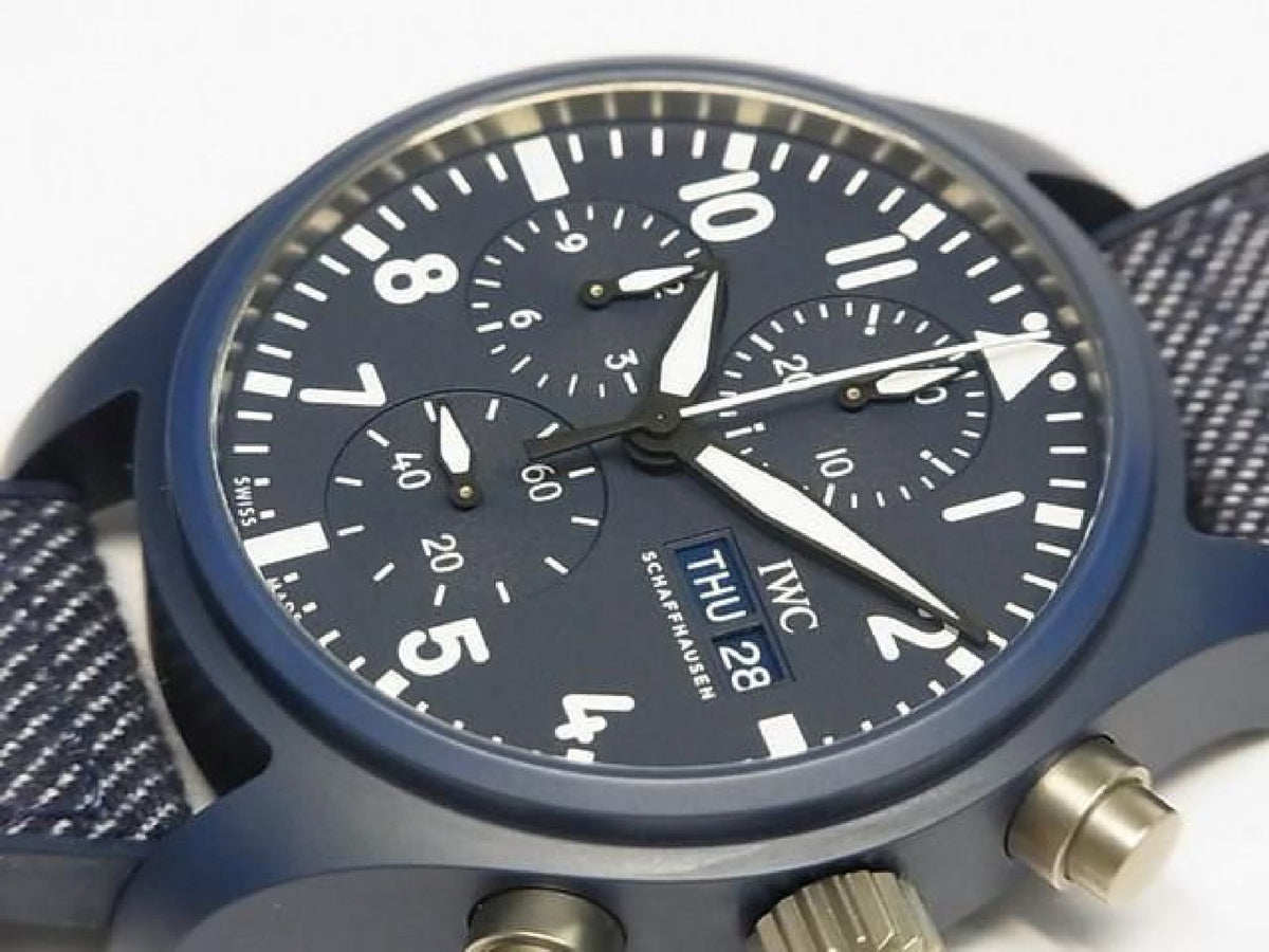 IWC Pilot's watch Chronograph 41 Top Gun Oceana IW389404 Mens 193525786 hannari-shop