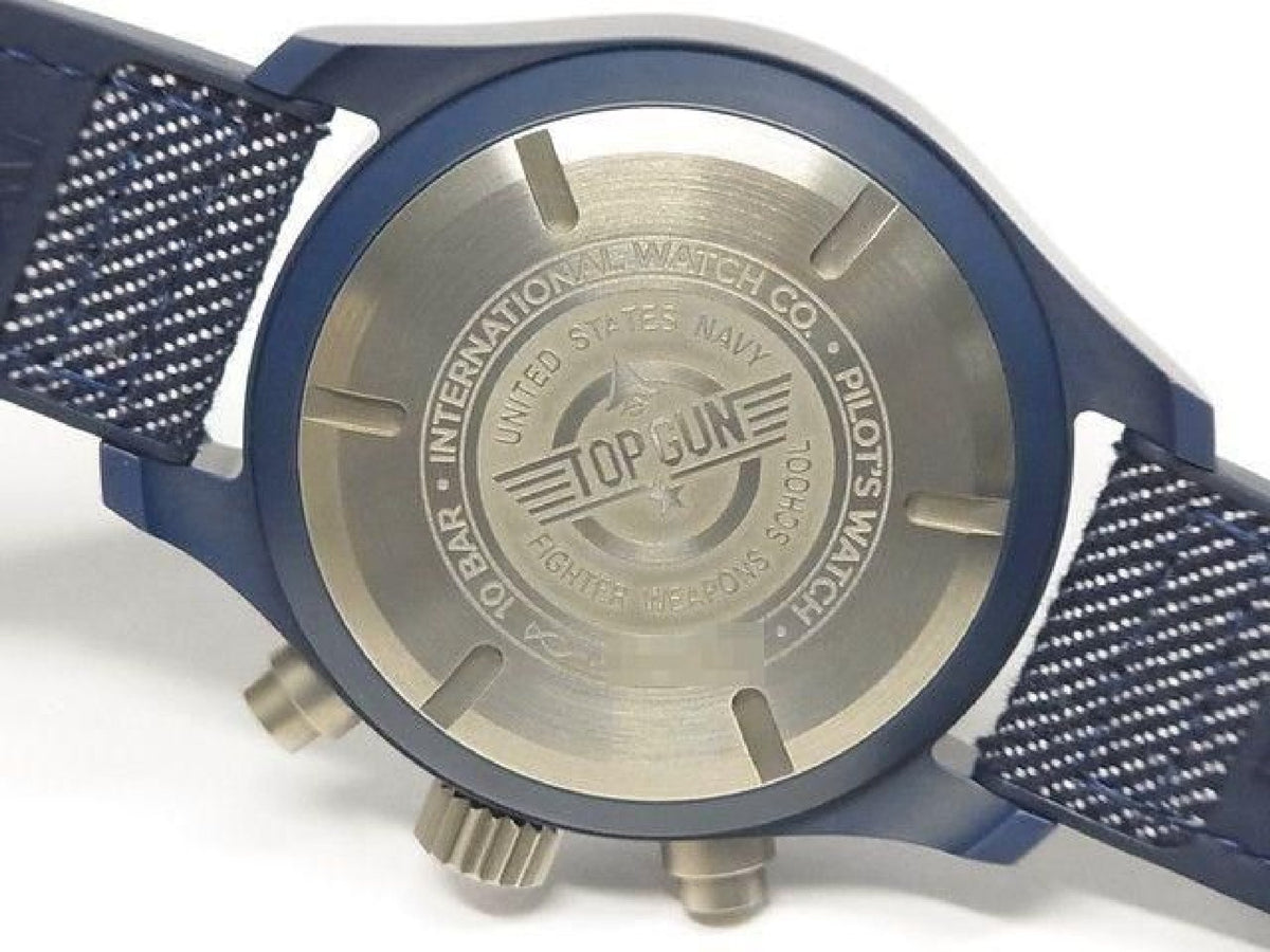 IWC Pilot's watch Chronograph 41 Top Gun Oceana IW389404 Mens 193525786 hannari-shop