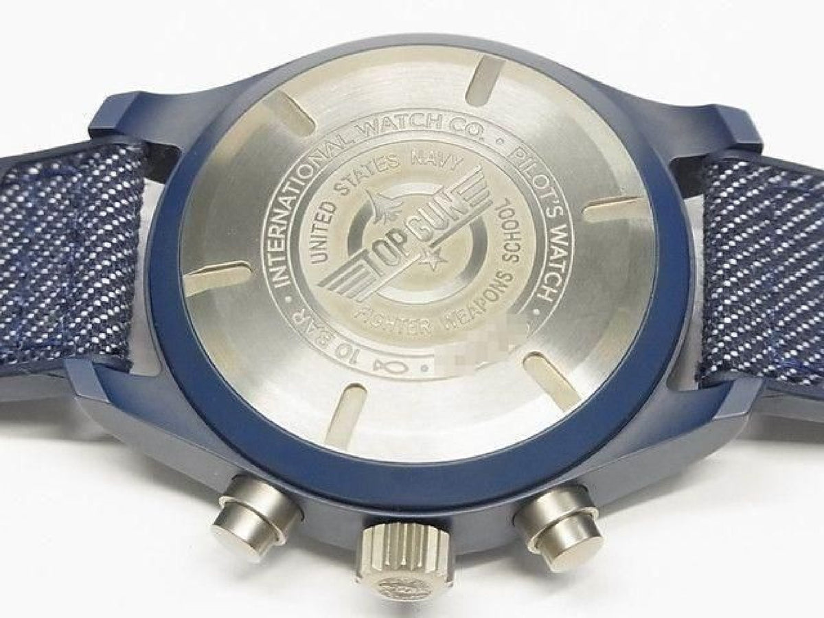 IWC Pilot's watch Chronograph 41 Top Gun Oceana IW389404 Mens 193525786 hannari-shop