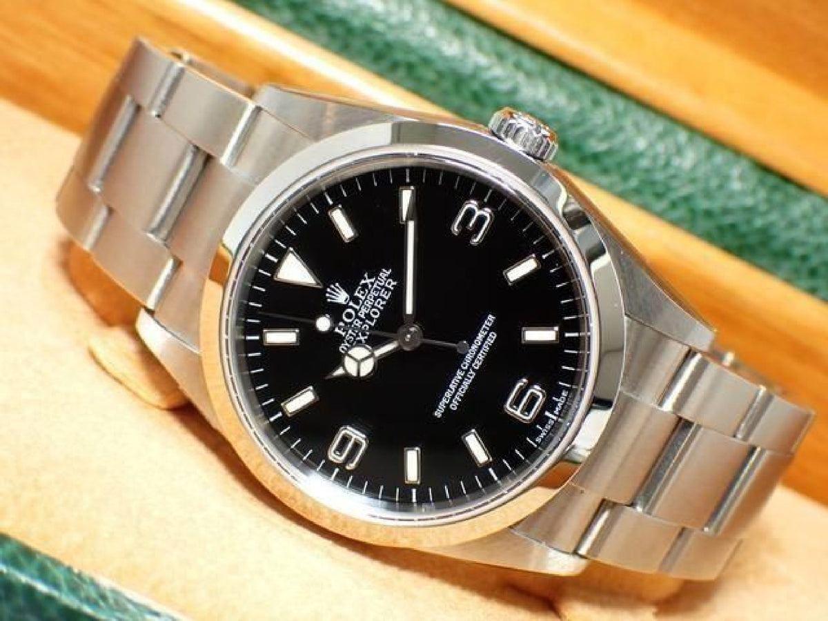 ROLEX EXPLORERI 36 MM 114270 F series Dead Stock Mens 193533229 hannari-shop