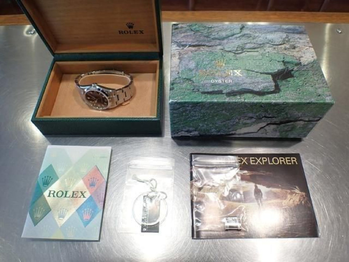 ROLEX EXPLORERI 36 MM 114270 F series Dead Stock Mens 193533229 hannari-shop