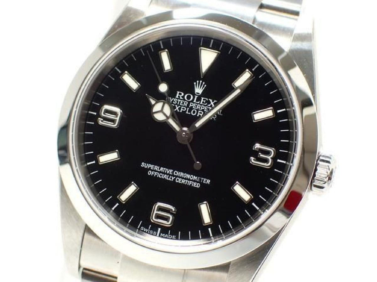 ROLEX EXPLORERI 36 MM 114270 F series Dead Stock Mens 193533229 hannari-shop