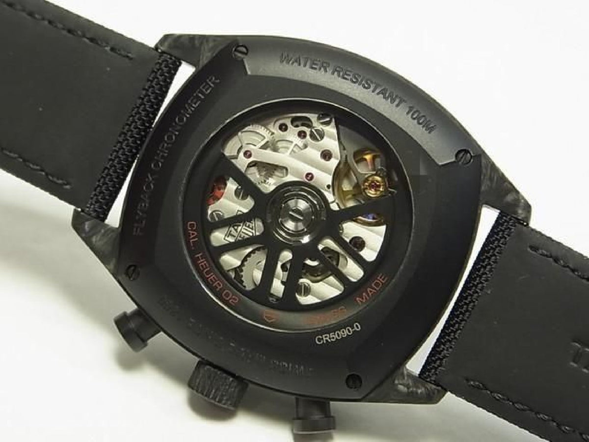 TAG HEUER Monza Flyback Chrono meter limited edition Mens 193592112 hannari-shop