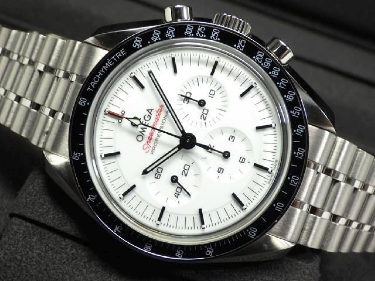 OMEGA Speedmaster moon watch Professional 42 MM white Dial 310.30.42.50.04.001 Mens 193609985 hannari-shop