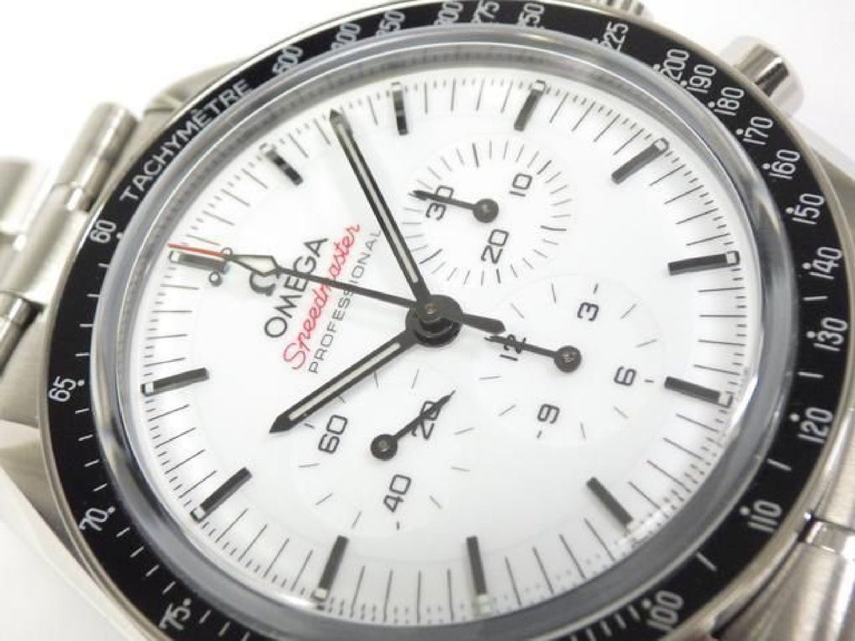 OMEGA Speedmaster moon watch Professional 42 MM white Dial 310.30.42.50.04.001 Mens 193609985 hannari-shop