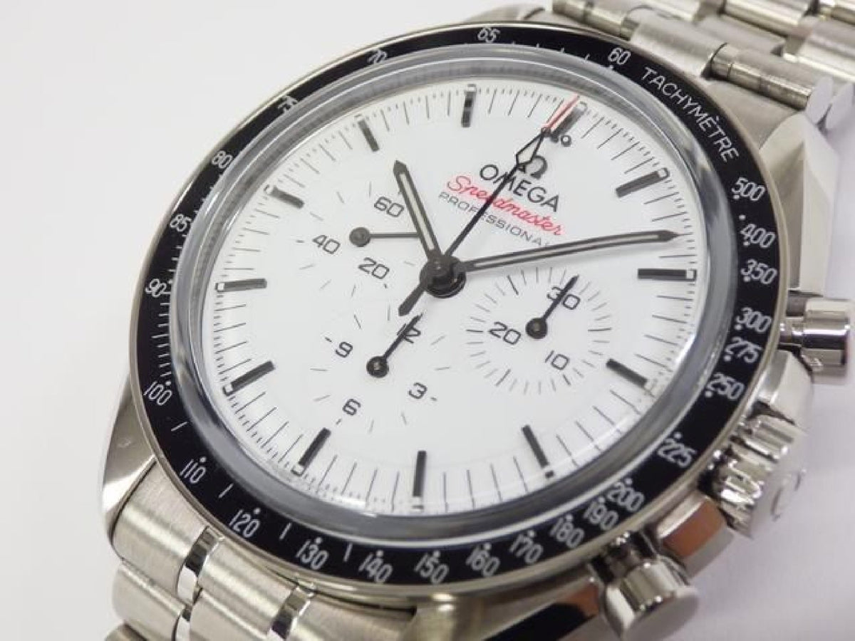 OMEGA Speedmaster moon watch Professional 42 MM white Dial 310.30.42.50.04.001 Mens 193609985 hannari-shop