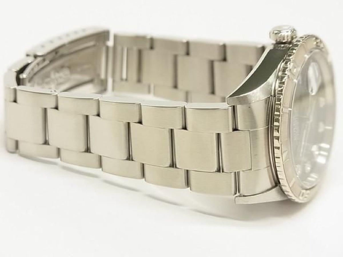 ROLEX Datejust Thunderbird black 10P diamond 16264 Y series Mens 193617499 hannari-shop