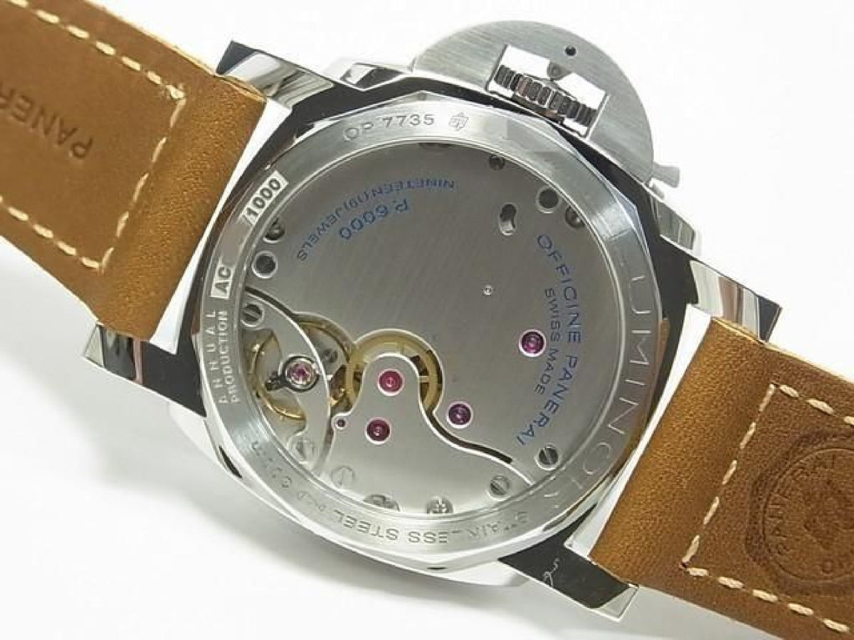 PANERAI Luminor Destro 44 MM Mat blue Ref.PAM01732 Mens 193618066 hannari-shop