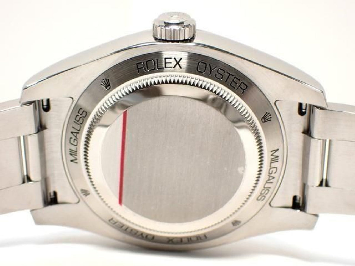 ROLEX Milgauss white 116400 '15 Mens 193625832 hannari-shop