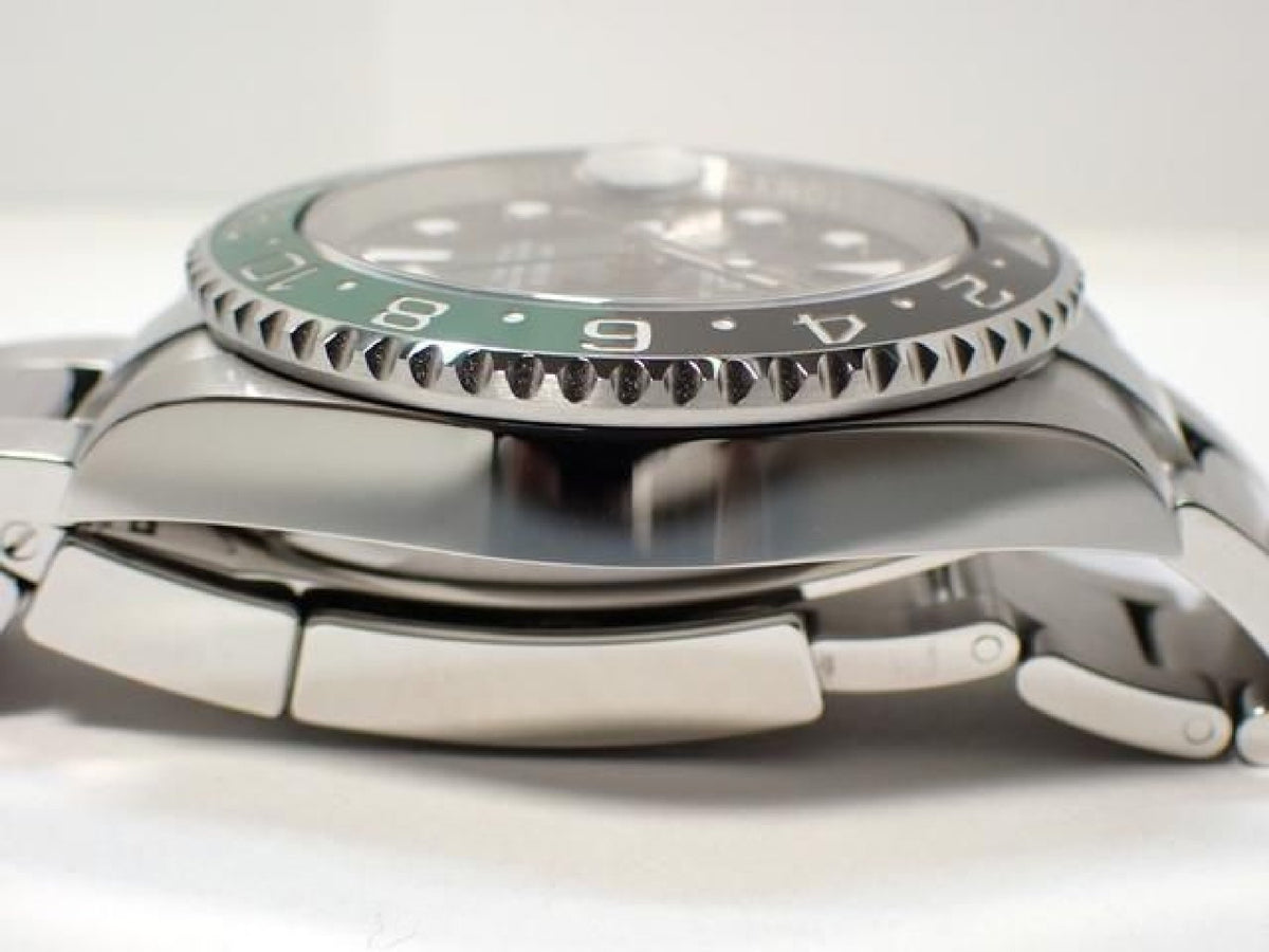 ROLEX GMT MasterII left handed green/ black bezel Oyster Bracelet 126720VTNR '23 Mens 193627050 hannari-shop
