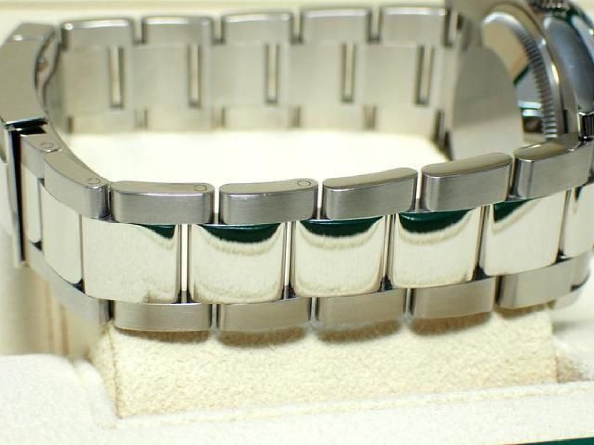 ROLEX Oyster PERPETUAL date silver Dial 115200 '21 Mens 193650586 hannari-shop