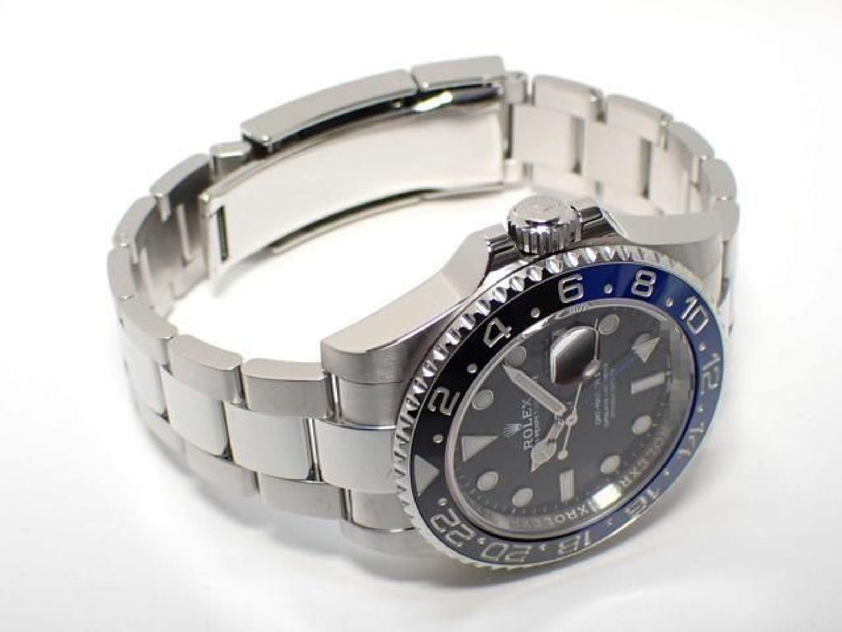 ROLEX GMT MasterII blue black bezel 126710BLNR Oyster Bracelet '21 Mens 193686363 hannari-shop