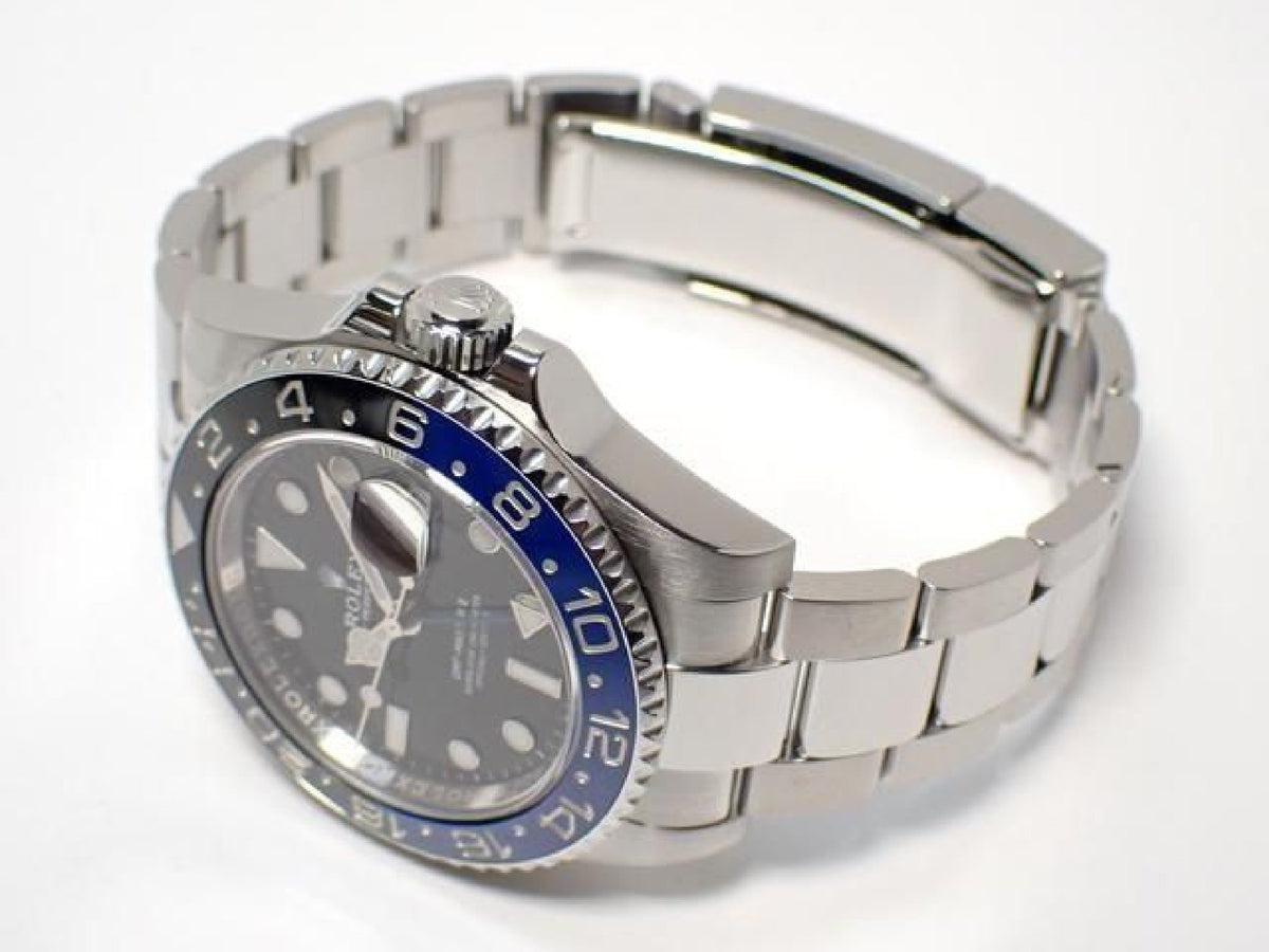 ROLEX GMT MasterII blue black bezel 126710BLNR Oyster Bracelet '21 Mens 193686363 hannari-shop